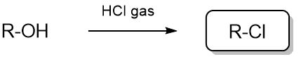 HClガスによる塩素化